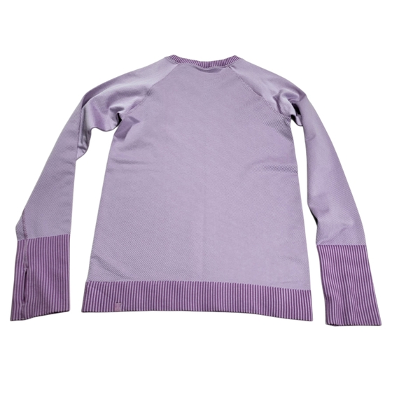 Lululemon Rest Less PulloverDiagonal Rib Wisteria Purple / Lavender Dew - Picture 6 of 14